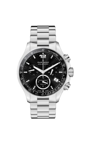 Montre femme Claude Bernard Aquarider chronographe en acier premium