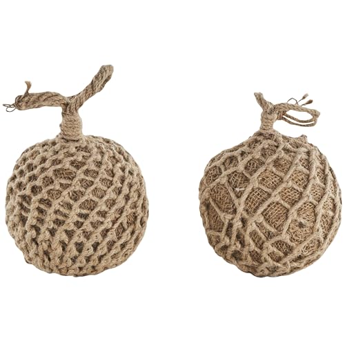 Estatuas decorativas de cemento con nudo y asas, set de 2