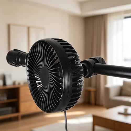 Ventilador USB de 3 velocidades con cable de 2,40 metros 7
