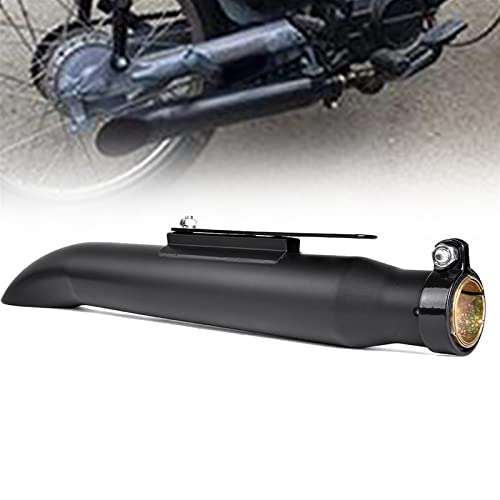 Universale 38/40/42/45mm Nero Opaco Moto Slash Cut Marmitta Silenziatore Di Scarico Tubo Per Harley XV950 M800 1200 Custom XL883