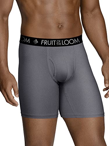 Fruit of the Loom Men's Micro Mesh Boxer Briefs2