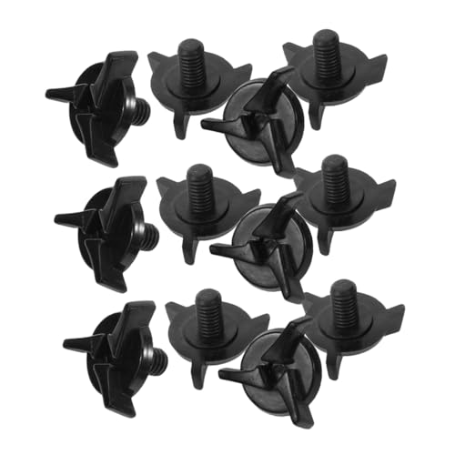 PRETYZOOM 12 Pcs Motorcycle Screws Kit Durable Visor Clips for Repair and Replacement Lightweight Fixing Accessories for Riding
