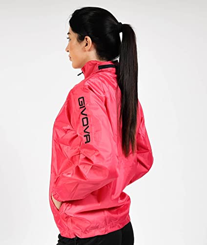 Givova Rain Jacket Wind Fuxia - 2