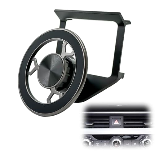 SPTSSWET Handyhalterung Auto für Audi A4 B9 A5 F5 2017-2024 mit N52 Starker Magnet 360 Grad einstellbares für Magsafe Kfz Handyhalterung Kompatibel mit iPhone 17 16 15 14 13 12 Pro Max