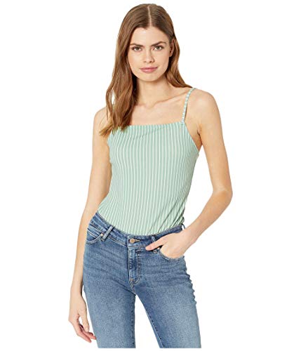 BCBGeneration Square Neck Bodysuit - TQD1276392 Pistachio XL (US 14)