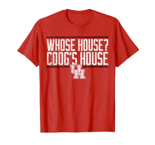 Houston Cougars Apparel Whose House? Coug's House Team Color T-Shirt