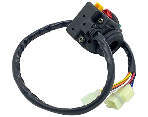 M MATI Left Handlebar Control Start Stop Headlight Switch for Arctic Cat ATV 400 500 Automatic 400 TRV 450 500 550 650 700 1000 Thunder Cat 2008-2010 0509-014
