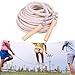 Menolana Long Jump Rope for Training Antislip Handles Team Game Prop Jumping Rope Skipping Rope for School Competition Workout Indoor, 3m
