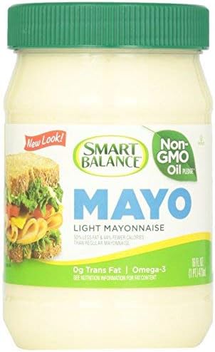 Smart Balance Light Mayonaise (Pack of 2) 16 oz Jars