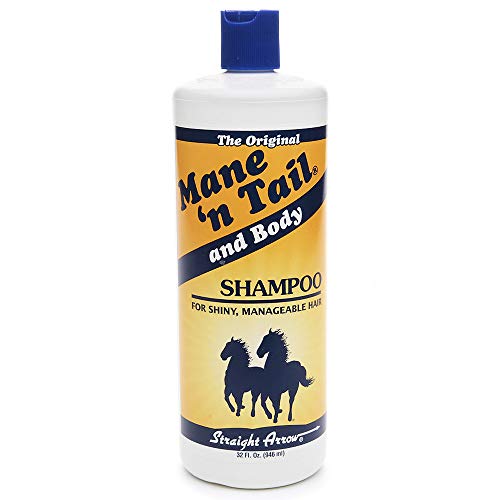 Straight Arrow Mane 'n' Tail - Champú Unisex (946 ml), Color Blanco