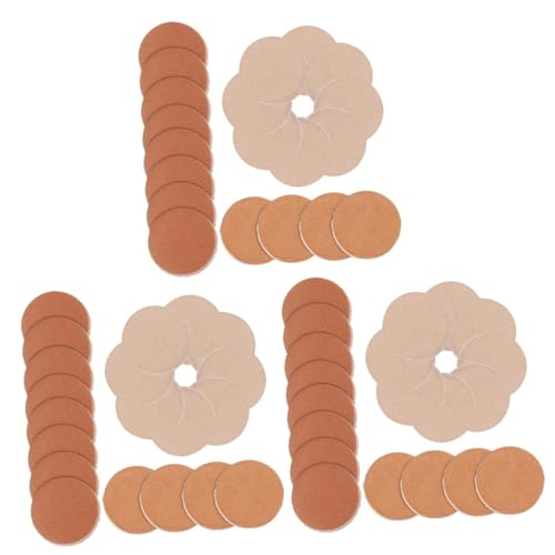 BESTonZON 3sets Billiard Pool Stick Replacement Tips Durable Tips for Snooker and Pool Essential Accessory for Serious Players Convenient Storage 30pcs*3