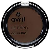Larga duración. Avril - Sombra de ojos con certificado ecológico, color tierra mate, 2,5 g