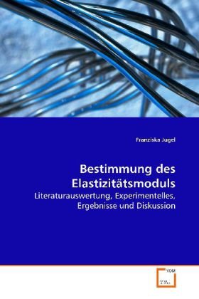 Bestimmung des Elastizitätsmoduls: Literaturauswertung, Experimentelles, Ergebnisse und Diskussion