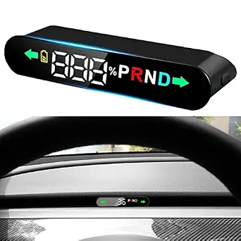 Embedded Digital Heads-up Display for Tesla Model 3 and Model Y