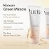 Purito Oat Exfoliating Facial Polish Cleanser - Hydrating Daily Face Wash with Gentle Scrub Clay Pore Minimizing Panthenol, Oat Seed Water Vegan, Non-comedogenic Korean Skin Care 5.07 fl.oz