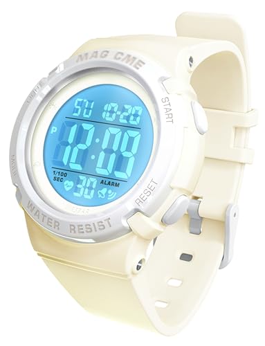 Maeau キッズ 腕時計 目覚まし時計 日付曜日表示 LED スポーツウォッチ 50m防水 アナログ表示 女の子 男の子 デジタル腕時計 オシャレ アウトドア 入学祝い 誕生日 プレゼント#03