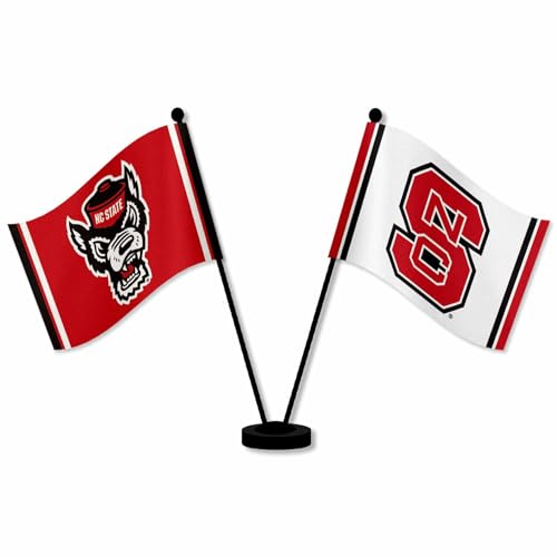 WinCraft North Carolina State Wolfpack Desk and Table Top Flags
