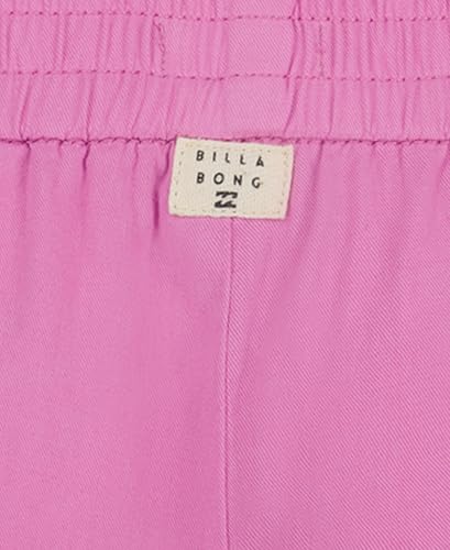 Image of Billabong Girls' Mad for You Elastic Waist Pull-on Shorts, Side Seam Pockets, Casual & Comfortable