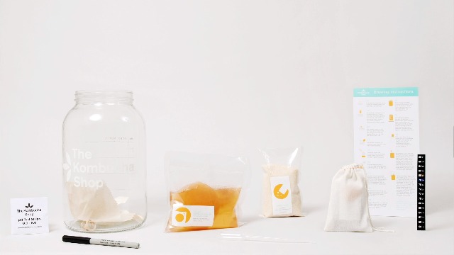 Amazon.com: Deluxe Organic Kombucha Starter Kit - Six Swing Top