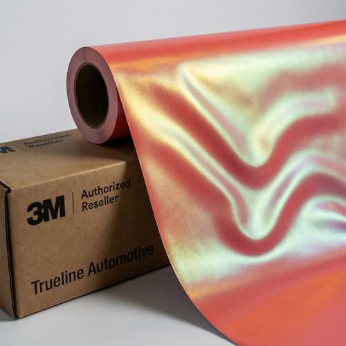 3M 2080 Satin Electric Coral Vinyl Wrap
