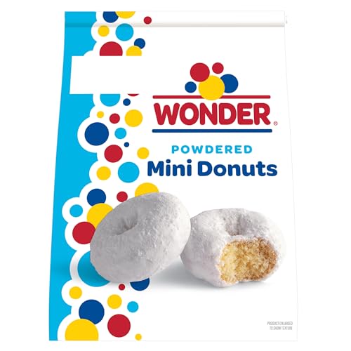 Wonder Powdered Mini Donuts, Shareable Powdered Donuts, 10 oz Bag - Thumbnail 6