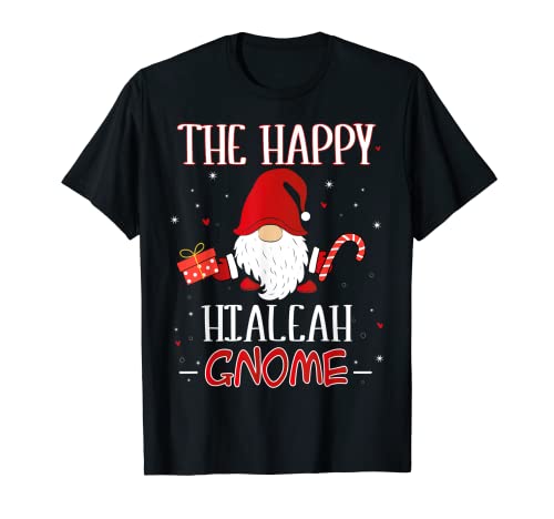 Hialeah Disfraz de Grupo de Navidad de Gnomo Camiseta