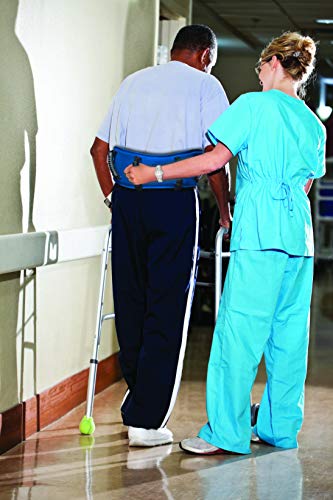 Gladbelt Grip-N-Assist Transfer Gait Belt with Handles - Physical Therapy & Medical Nursing - Assist Safety Belt for Elderly, Patient Transfer, Walking, Fall Prevention - Made in USA - 30 to 44 Inches - Thumbnail 4