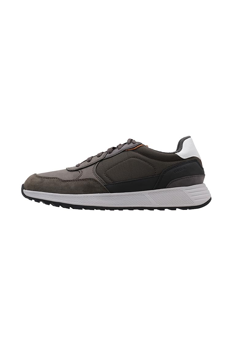 Geox Men's U Molveno B Trainers, Military Black, 6 UK