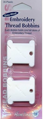 Hemline H3006.PL | Plastic Embroidery Thread Bobbins