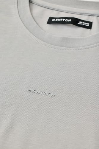 Image of SNITCH Men Polo Plus Size T-Shirt | Knitted Solid Polo with Contrast Tipped Collar & Logo Embroidery | 100% Cotton Breathable Lightweight Smart Casual Wear