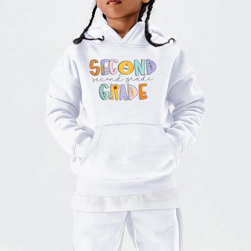sfdgfhyf Girls Boys School Season Graphic Cute Fashion Oversized Aesthetic Sweatshirts Kids Summer Hooded Top3