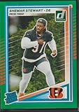 2025 Donruss Shemar Stewart Bengals Rated Rookie Press Proof Football Card