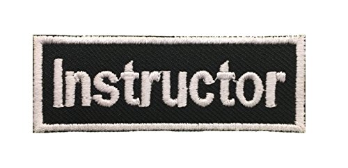 Preisvergleich Produktbild Aufnäher Instructor schwarz