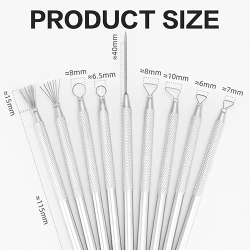 Clay Sculpture Tools,Clay Sculpting Tools Pottery Turning Xiem Trimming Sgraffito Metal Carving Tool 6pcs Set Scraper Mini Ribbon Loop Cutting Smoothing Hoop,Ceramics & Pottery 6Pcs/Set Aluminium 2 Clay Sculpture Tools,Clay Sculpting Tools Pottery Turning Xiem Trimming Sgraffito Metal Carving Tool 6pcs Set Scraper Mini Ribbon Loop Cutting Smoothing Hoop,Ceramics & Pottery 6Pcs/Set Aluminium - Image 2