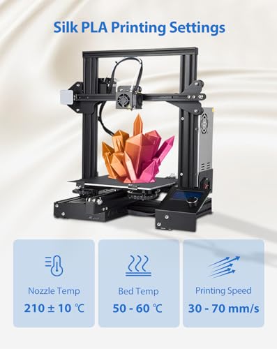 Image of DURAMIC 3D Silk Dual Color PLA Filament Shinny High Gloss Finish 1.75mm | 3D Printing Filament with Cardboard Spool,No-Tangling Neatly Wound Dimensional Accuracy 99% + /- 0.03mm 1KG Silk Gold Magenta