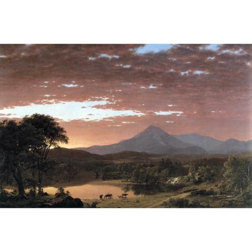 Impression d'art Mount Ktaadn Frederick Edwin Church pour sublimer vos murs vides