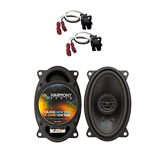 Compatible with Chevy Malibu Classic 2004-2005 Front Door Factory Replacement HA-R46 Speakers