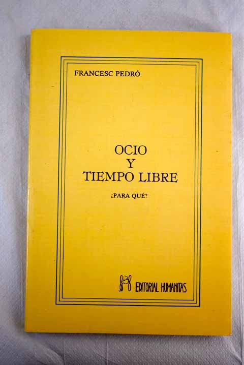 Ocio y tiempo libre