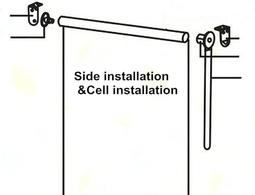 Miniatura 4 de Persiana enrollable Soporte de embrague de metal Kit de reparación de cadena de cable de 1.102 in