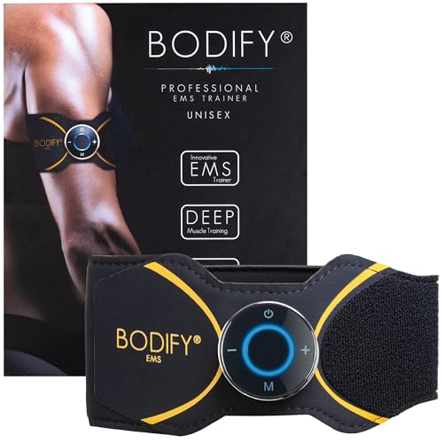 Bodify® 2-in-1 EMS Arm & Leg Trainer Pro – Ukierunkowana aktywacja mięśni ramion i nóg! – Aktywacja mięśni – Trening EMS – Trening mięśni ramion i nóg – dla mężczyzn i kobiet ORYGINAŁ