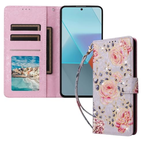 Housse Xiaomi Redmi Note 14 Pro Plus motif poésie de roses