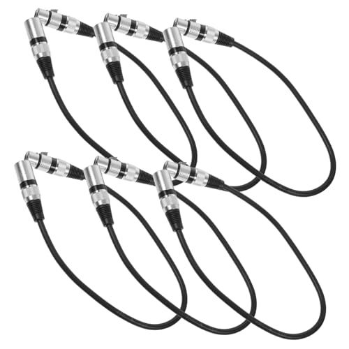 Câble XLR broches mâle-femelle UPKOCH avec connecteurs haute fidélité pour studio