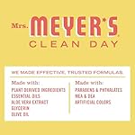 MRS. MEYER'S CLEAN DAY Liquid Hand Soap, Cruelty Free and Biodegradable Hand Wash Formula Made with Essential Oils, Limited Edition Lemonade Scent, 12.5 oz Bottle - Image 3