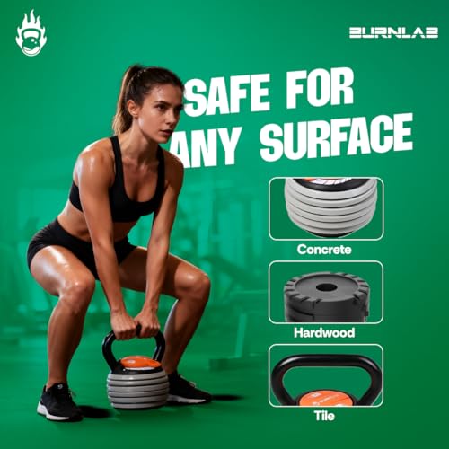 Burnlab Orbit Adjustable Kettlebell (7 Levels) — Kettlebells - image 3
