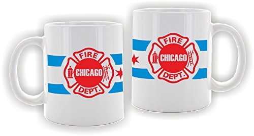 Mug Chicago Fire Dept." emblème de Chicagos Cover