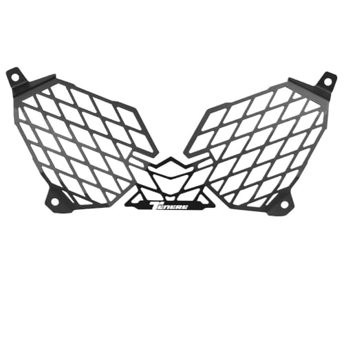 Grille phare moto XT1200Z Super Tenere protection de phare noire 2010-2021