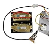 gibson pickups vs seymour duncan 3. Diese hervorragenden Qualitätsabwicklung sollen den klassischen warmen Klang replizieren, aber ihre Leistung ist etwas höher, wodurch Ihr Sound kompakter ist;Ideal für DIY-Enthusiasten und Ersatz von beschädigten, schmutzigen oder alten Humbucker-Pickups!