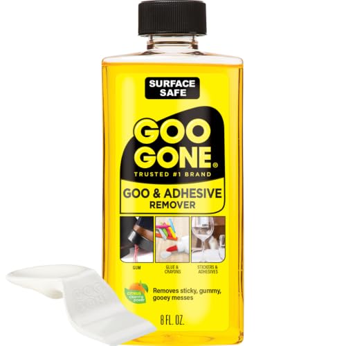 Goo Gone Original Liquid Adhesive Remover 8 Oz with Sticker...