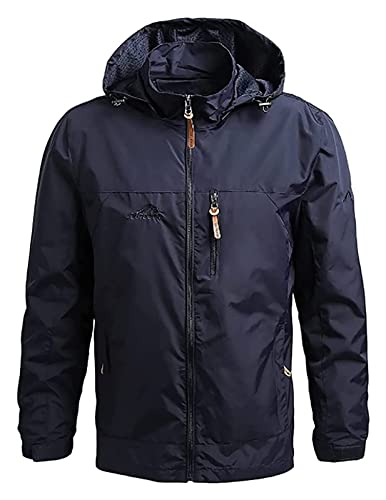 Chaqueta impermeable para hombre talla 3XL