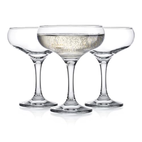 Copas de champán tipo coupe perfectas para noches de cóctel y margaritas 7